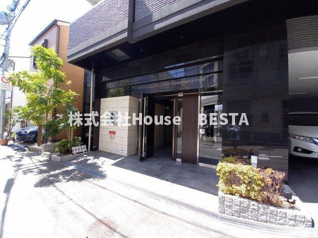 グランカリテ神戸ハーバーランド前の外観パース