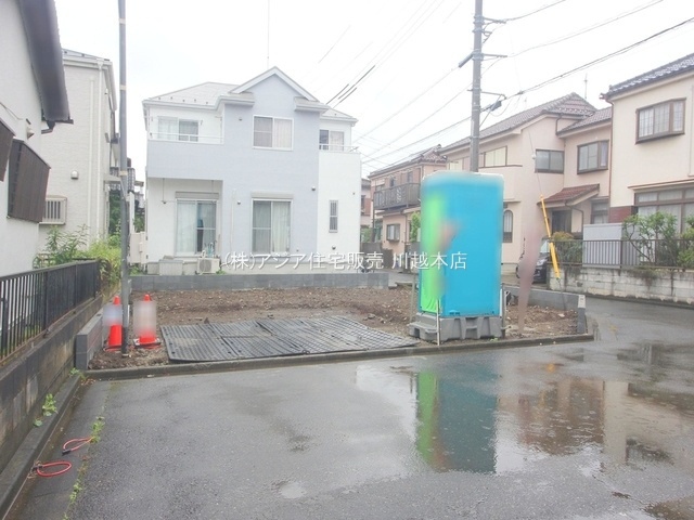 川越市砂3期　新築戸建の外観|更地