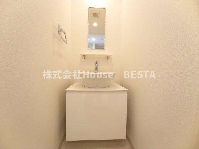 S-RESIDENCE神戸元町の独立洗面台