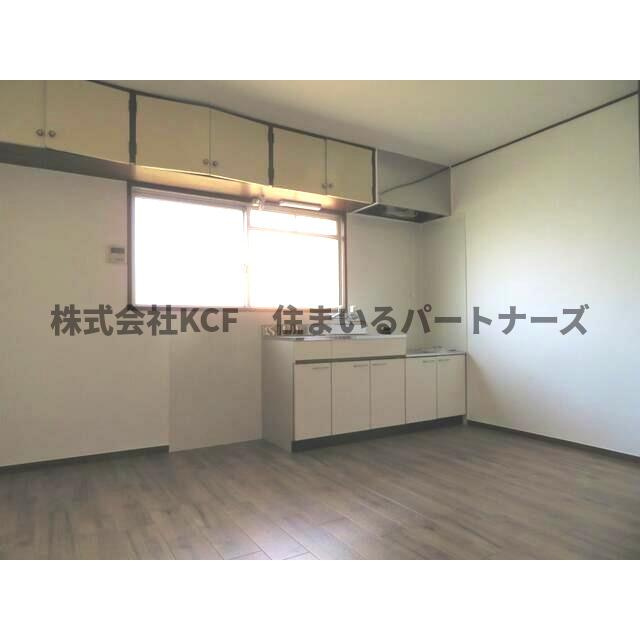 御井コーポⅡのキッチン|お料理しやすいキッチンです