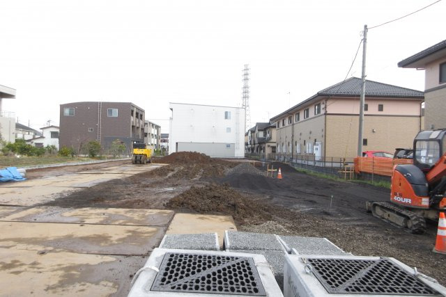 川越市山田　建築条件なし売地　「川越駅」バス18分　敷地36坪　【山田小学区】の外観