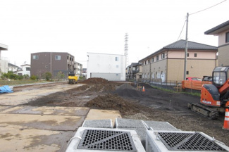 【外観】 | 川越市山田　建築条件なし売地　「川越駅」バス18分　敷地36坪　【山田小学区】