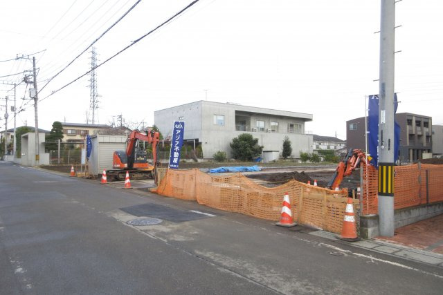 川越市山田　建築条件なし売地　「川越駅」バス18分　敷地36坪　【山田小学区】