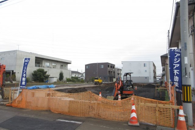 川越市山田　建築条件なし売地　「川越駅」バス18分　敷地36坪　【山田小学区】の外観