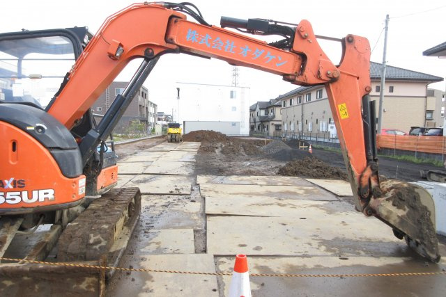 川越市山田　建築条件なし売地　「川越駅」バス18分　敷地36坪　【山田小学区】の外観