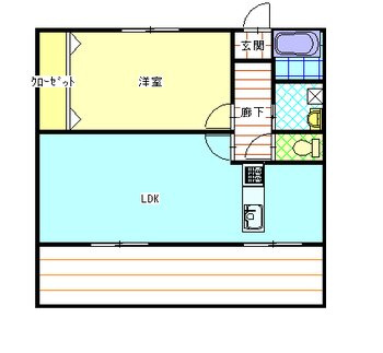 エトワール赤坂の間取り