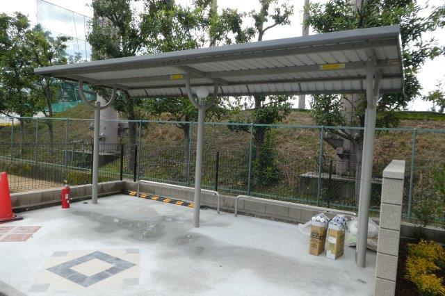 倉敷市三田のアパートのその他共用部分|駐輪場