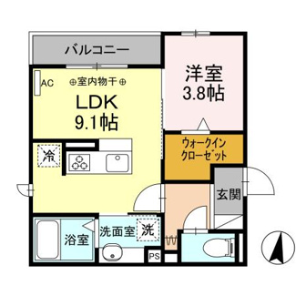 【間取り】 | プレジャー西荘