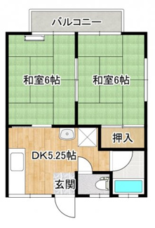 【間取り】 | アーバンライフ築山
