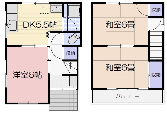 【間取り】 | 東畦貸家