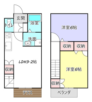 【間取り】 | グランパ Ⅰ棟 | ※図面と現況が異なった場合は、現況を優先といたします。