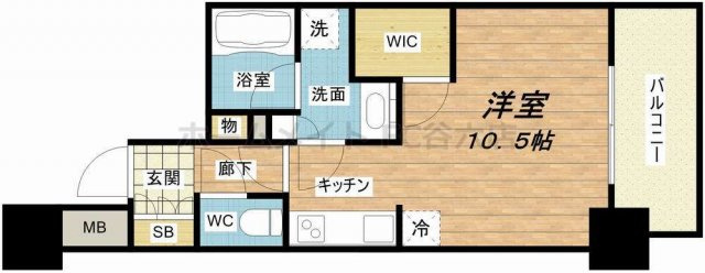 【間取り】 | ザ・パークハビオ堂島