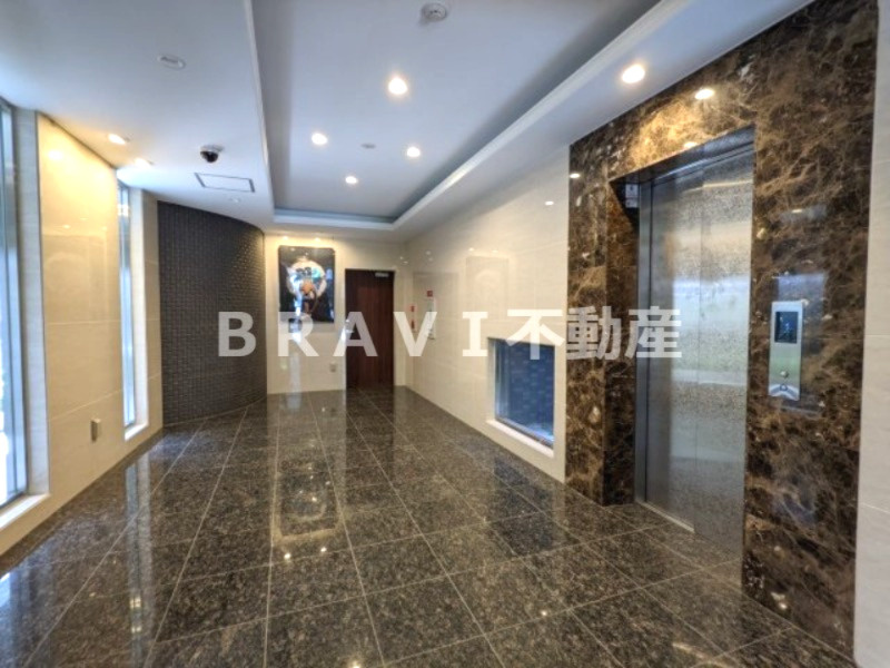 グランデカワノ上町台 BRAVI不動産のロビー|【グランデカワノ上町台】