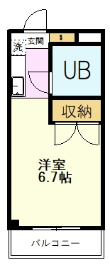 【間取り】 | 西恋ハイツ