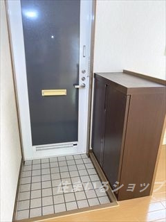 クラオカハイツ　Ｂの玄関|シューズボックス