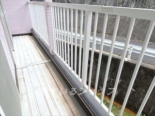 クラオカハイツ　Ｂのバルコニー