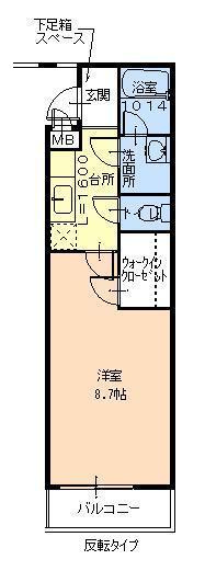 【間取り】 | フジパレス堺鳳東Ⅲ番館