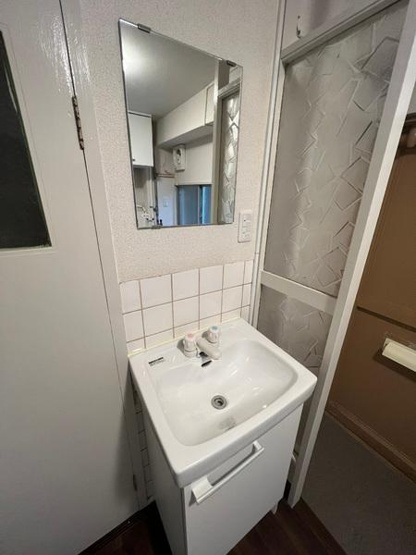 【独立洗面台】 | 北恩加島住宅1号棟