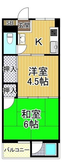 【間取り】 | 北恩加島住宅1号棟