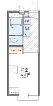レオパレスヤマダⅡの間取り