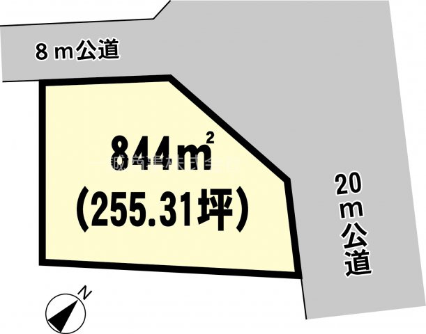 【区画図】 | よしわら1丁目17-1貸地
