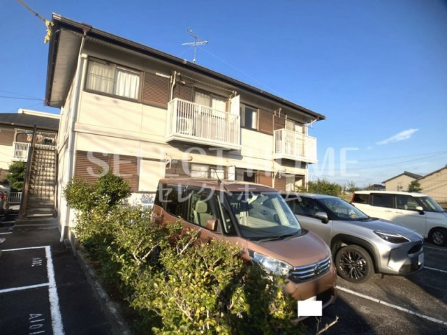 【外観】 | ハイツボヌールＢ棟 | 駐車場です