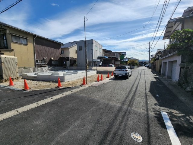-sun courtーサンコート-小倉北区南丘1丁目　【小倉北区　新築戸建て】の前面道路含む現地写真|現地撮影　2022,10,28　-sun courtーサンコート-小倉北区南丘1丁目　【小倉北区　新築戸建て】