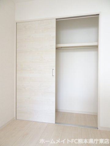 熊本市中央区坪井５丁目のアパートの収納