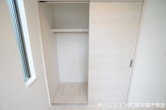 熊本市中央区坪井５丁目のアパートの収納