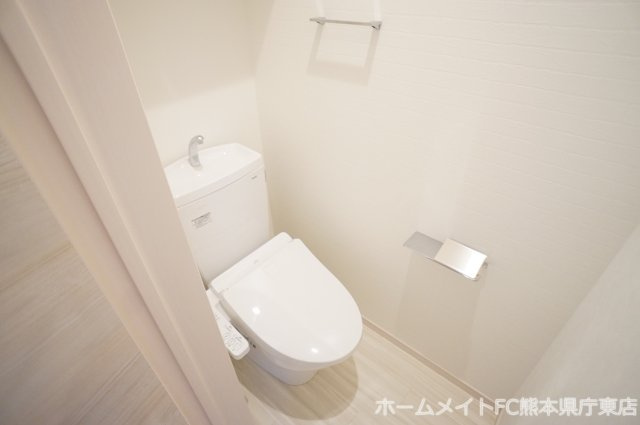 熊本市中央区坪井５丁目のアパートのトイレ