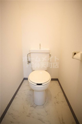 【トイレ】 | 浪華園ハイツ | 清潔感のあるトイレです