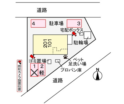 【区画図】 | ソレイユ．K