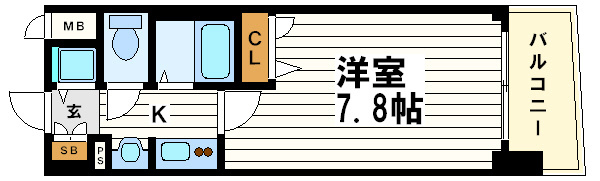 【間取り】 | プレサンス本町リアルシティ