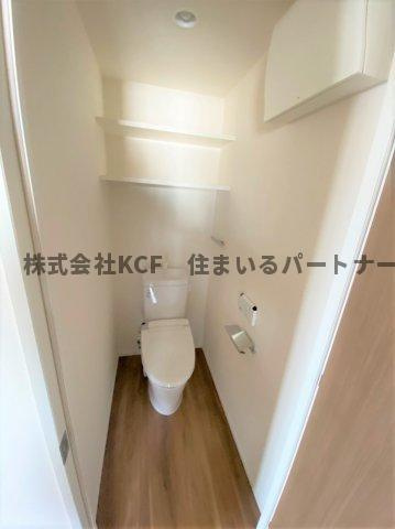 サンメゾン西鉄久留米のトイレ|コンパクトで使いやすいトイレです