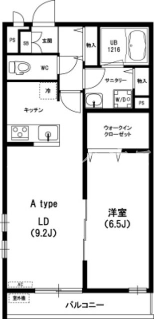 リブリ・検見川の間取り
