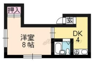 【間取り】 | 鞍ヶ谷マンション