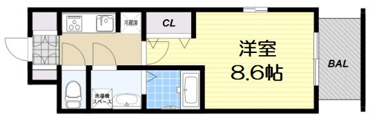 【間取り】 | エスリード福島第5