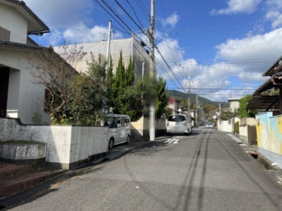 【前面道路含む現地写真】 | 大津市日吉台2丁目17-10　売土地 | 2022年11月　撮影