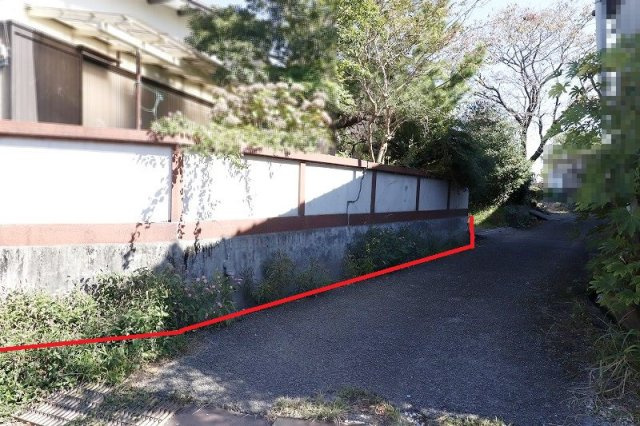 高知市中久万　売土地の外観