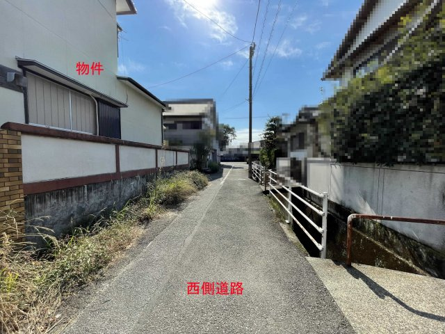 【前面道路含む現地写真】 | 高知市中久万
