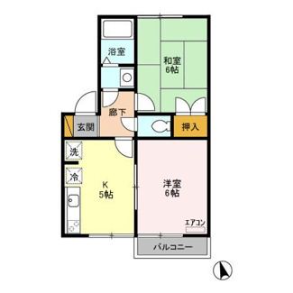 【間取り】 | ピュアパレス弐番館