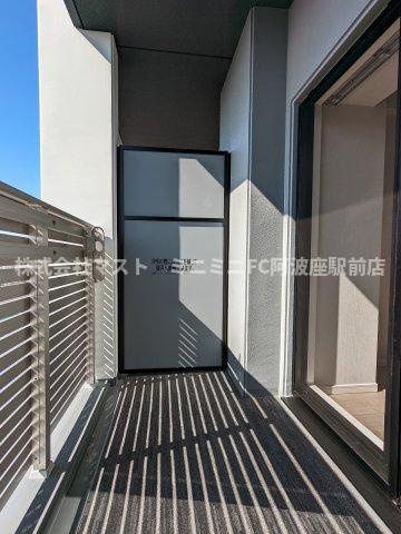 S-RESIDENCE福島Alovitaのバルコニー