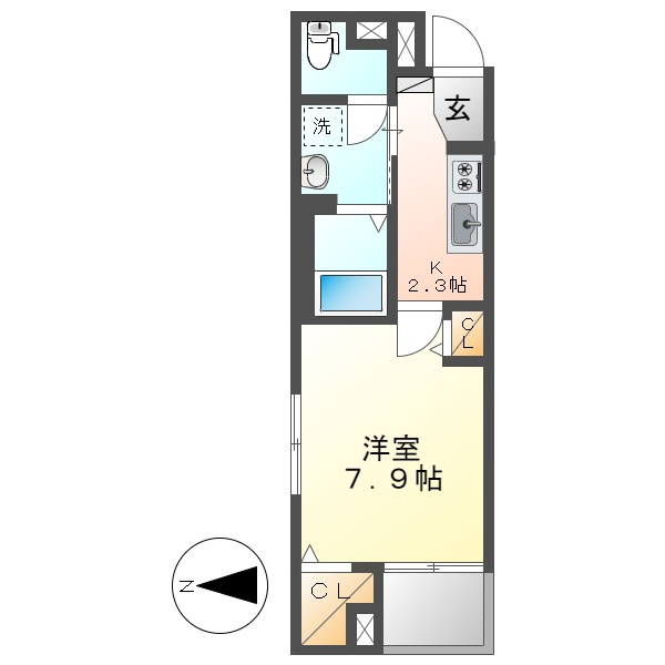 ミライアの間取り