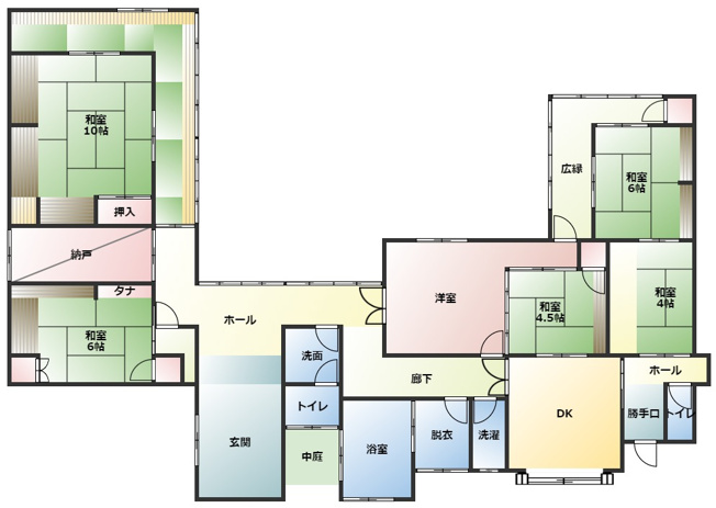 【間取り】 | 伊加利戸建て