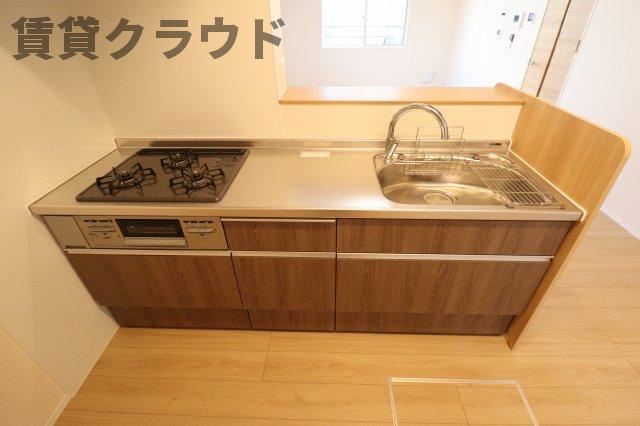 明幸2番館のキッチン|使いやすいキッチンです