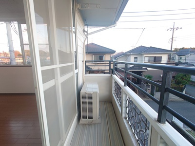 アネックスＵ２のバルコニー