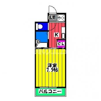 【間取り】 | サウスロック博多 | サウスロック博多の間取り