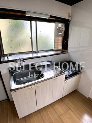 【キッチン】 | 元欠町メゾネット | 使いやすいキッチンです