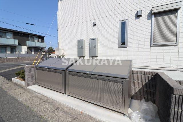 エリタージュ朝倉 Southの設備|敷地内ゴミステーション