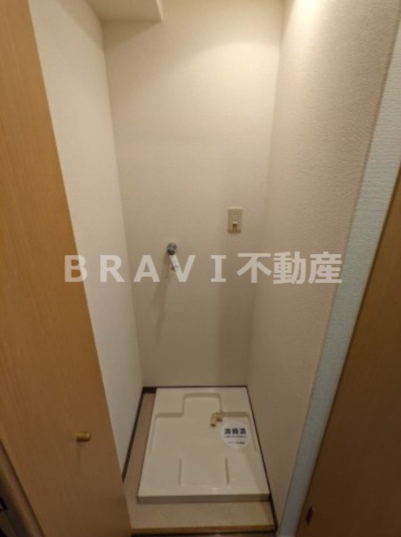 シャルマンフジ大阪城南　BRAVI不動産の設備|【シャルマンフジ大阪城南】洗濯機置場